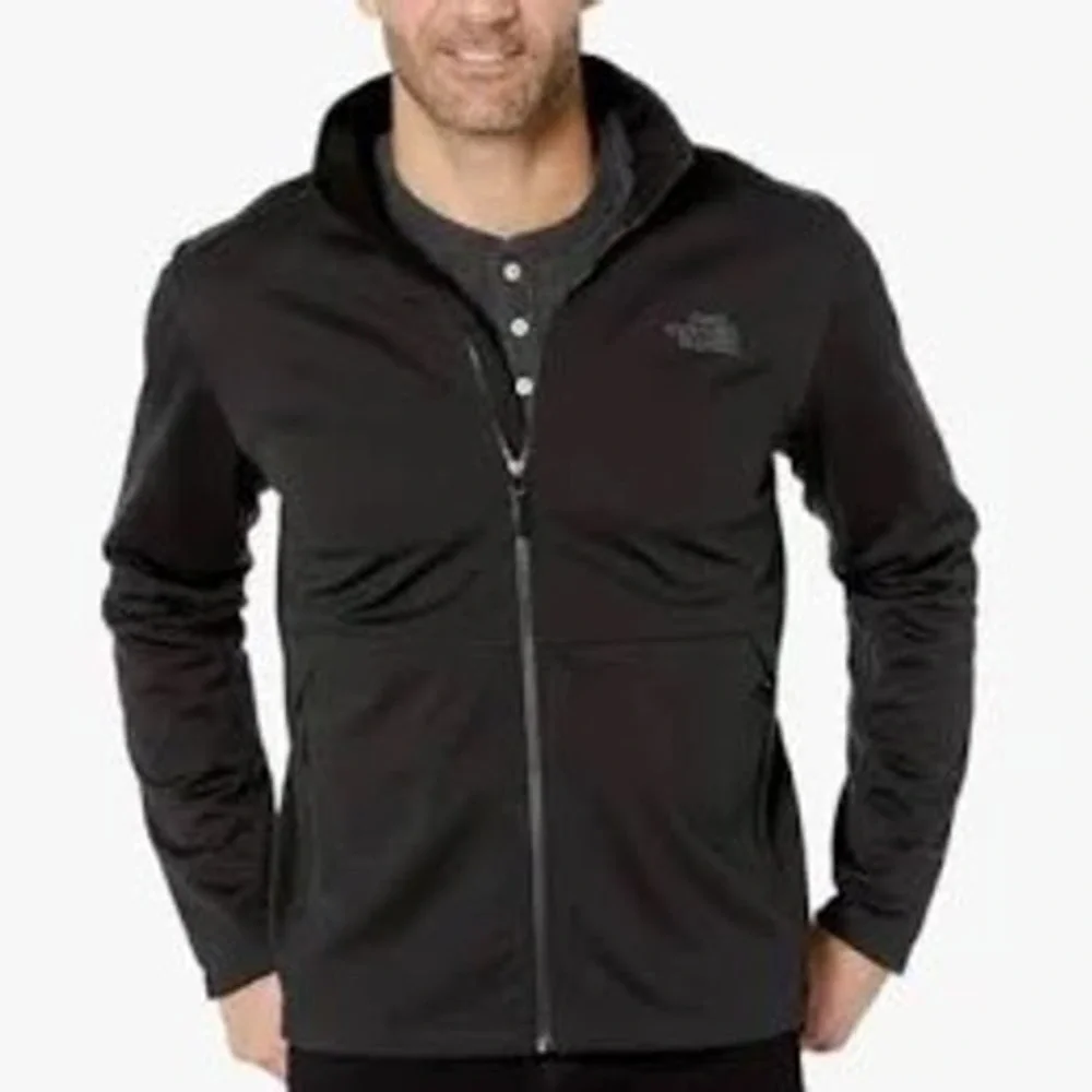 The North Face Mens Apex Bionic Softshell Jacket Black Full Zip XL
